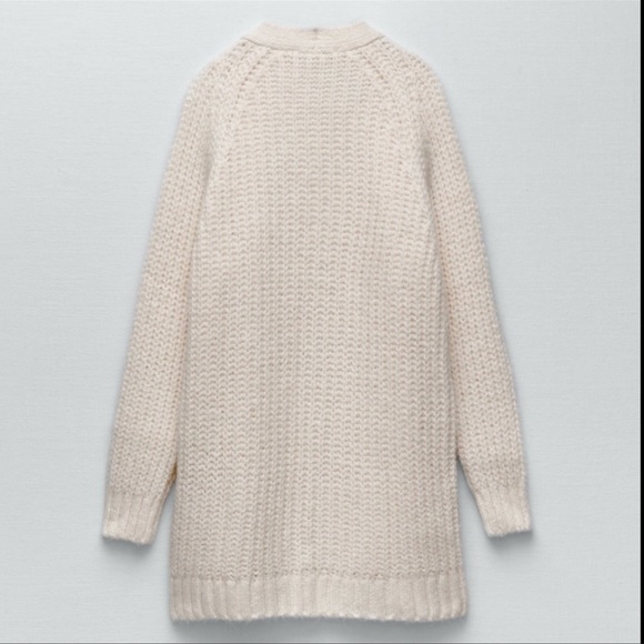 ZARA PURL KNIT CARDIGAN | SIZE : S | NWT - Picture 8 of 9